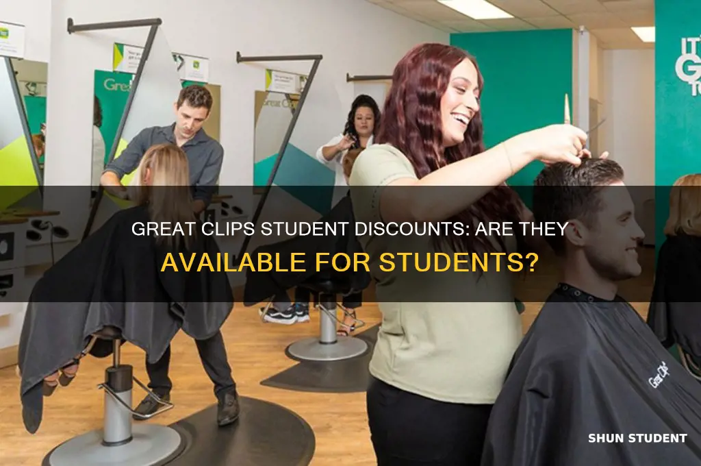 does great clips do student discounts