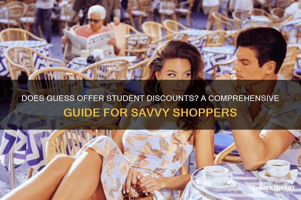 does guess do student discount