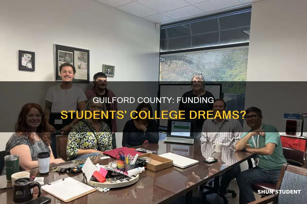 does guilford county pay for students college education