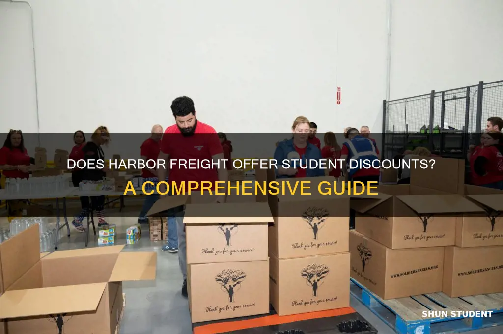 does harbor freight have a student discount