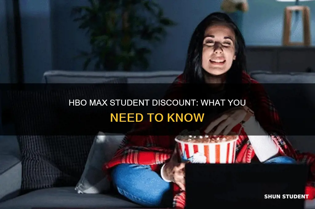 does hbo max offer student discount