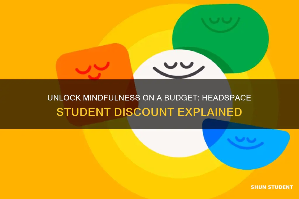 does headspace have a student discount