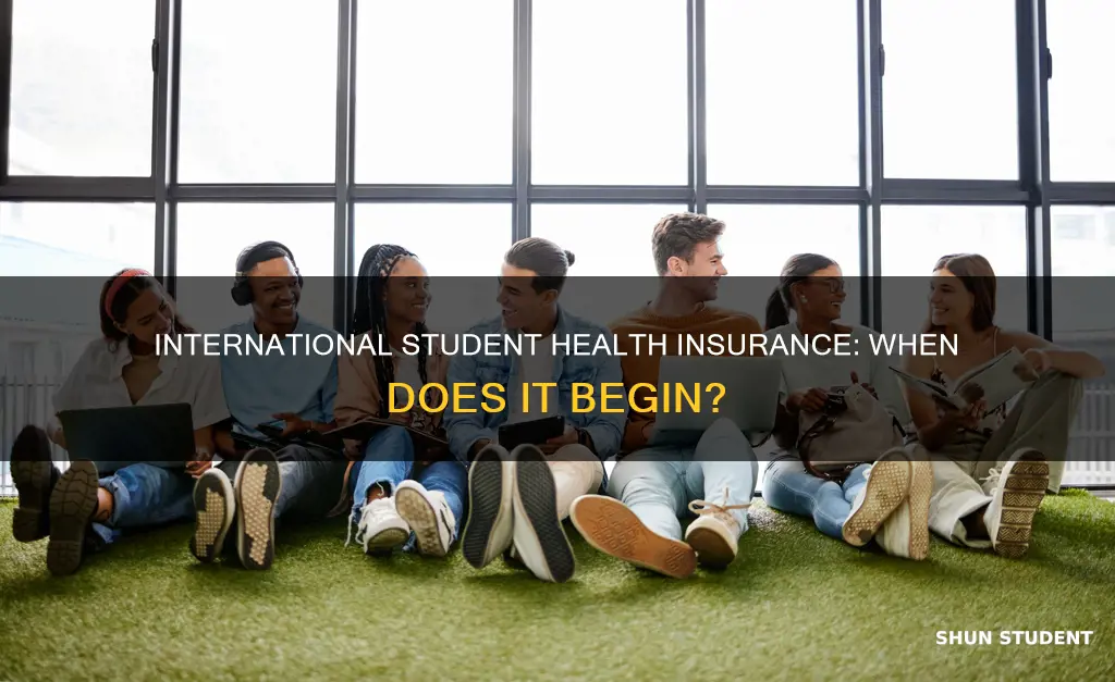 does health insurance for international students start after orientation