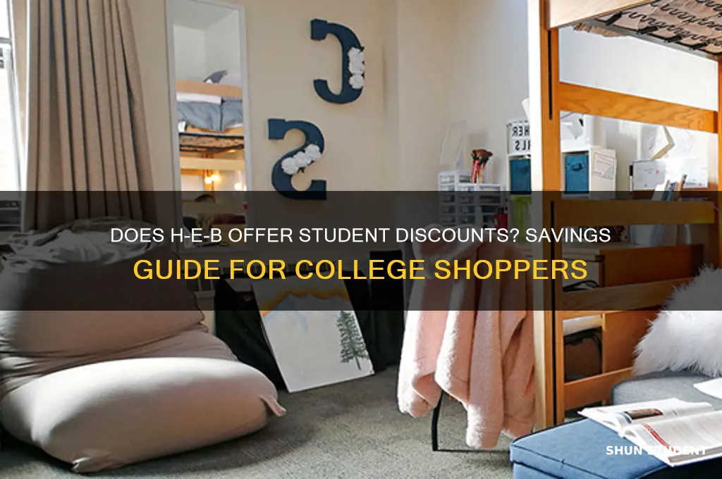 does heb have student discount