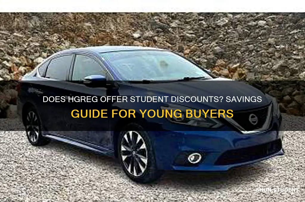 does hgreg have student discounts