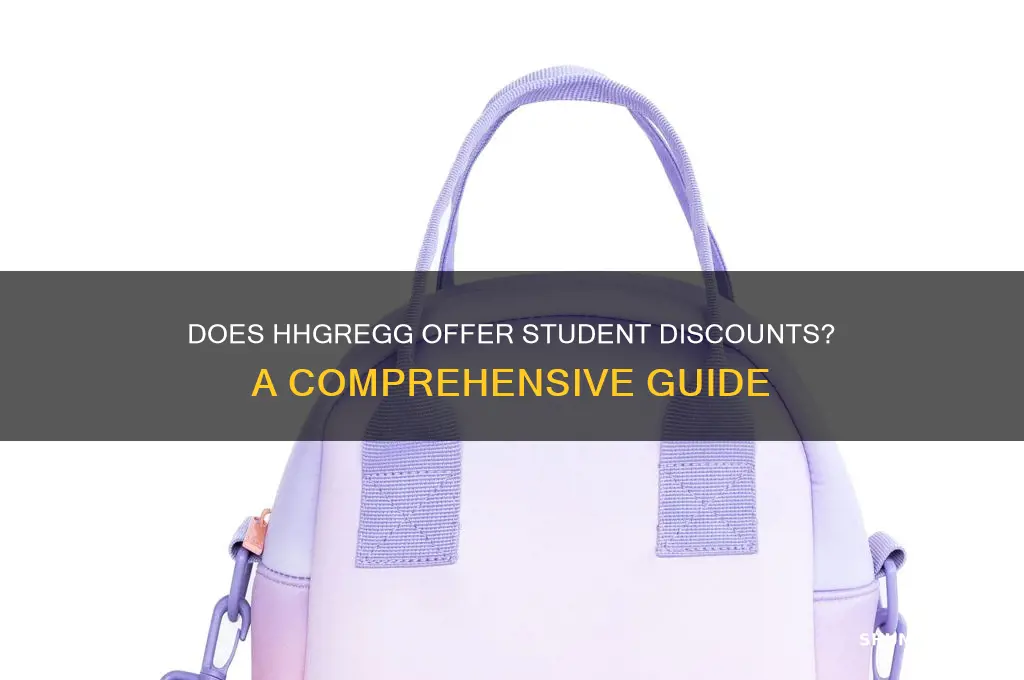 does hhgregg give student discounts