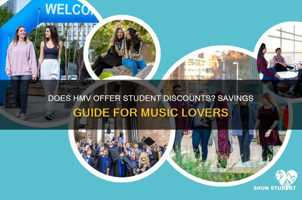 does hmv accept student discount