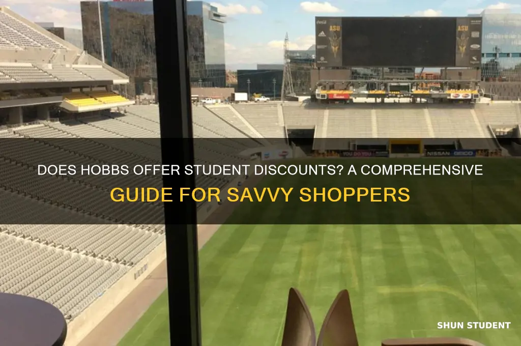 does hobbs do student discount