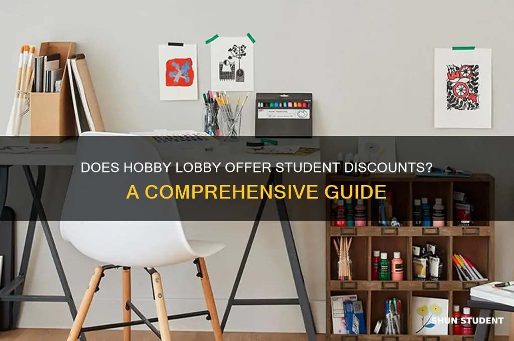 does hobby lobby do student discount