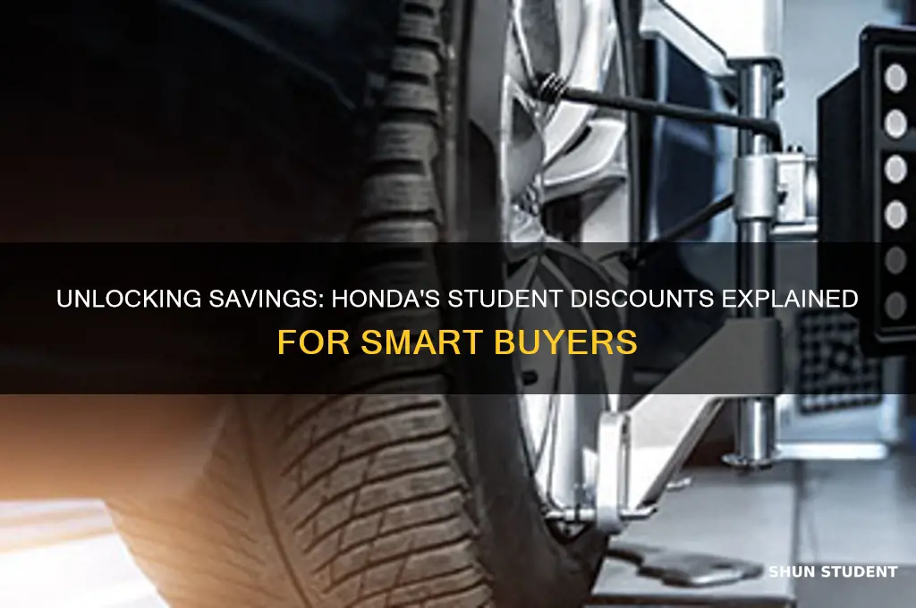 does honda do student discounts