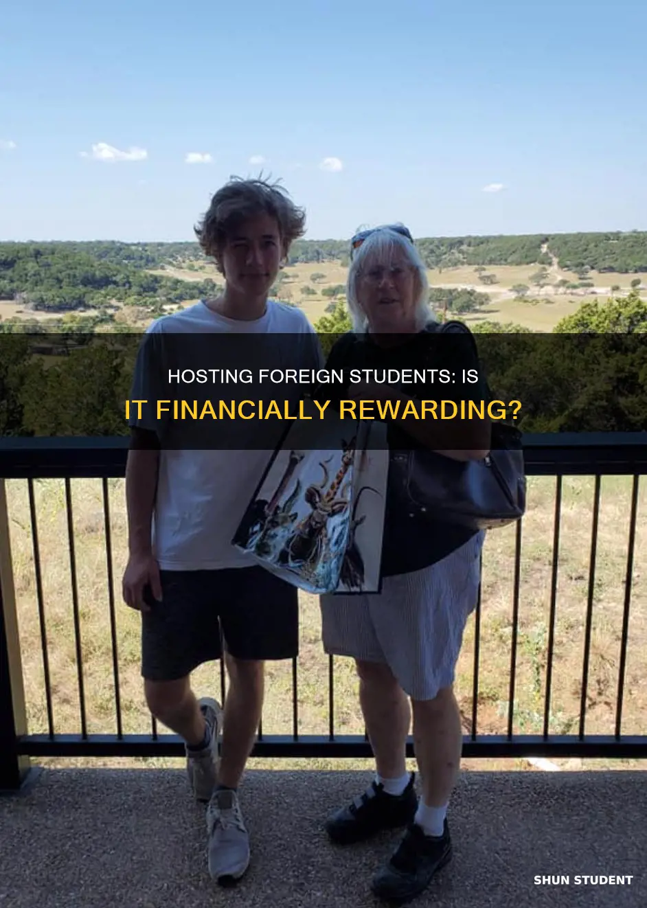 does hosting a foreign exchange student pay