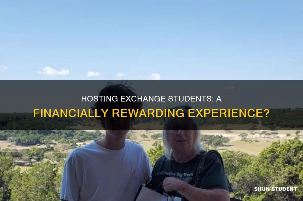 does hosting an exchange student pay