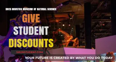 Houston Museum of Natural Science: Student Discounts Available?