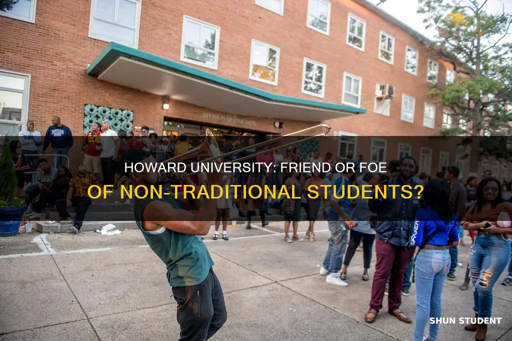 does howard university cater to non-traditional students