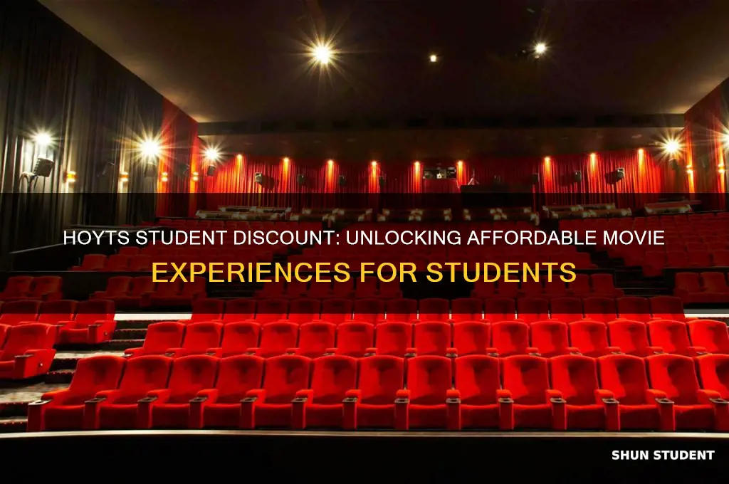 does hoyts do student discount