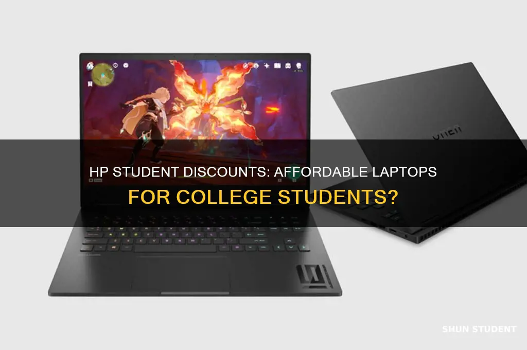 does hp discount laptops for college students