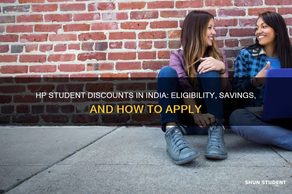 does hp give student discounts in india