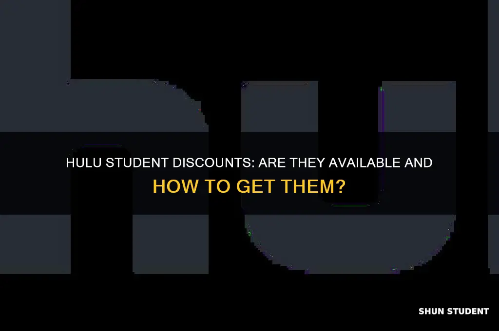 does hulu give student discounts