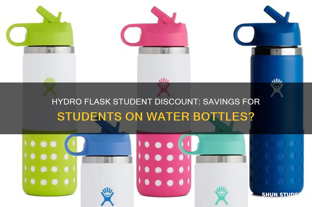 does hydroflask have a student discount
