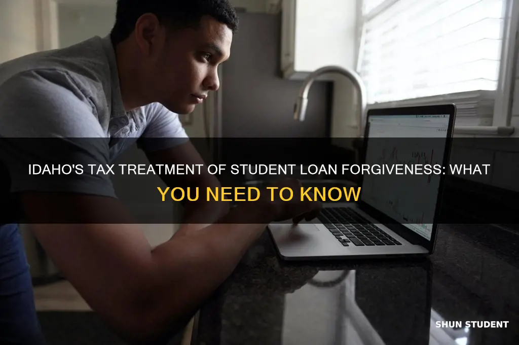 does idaho tax student loan forgiveness