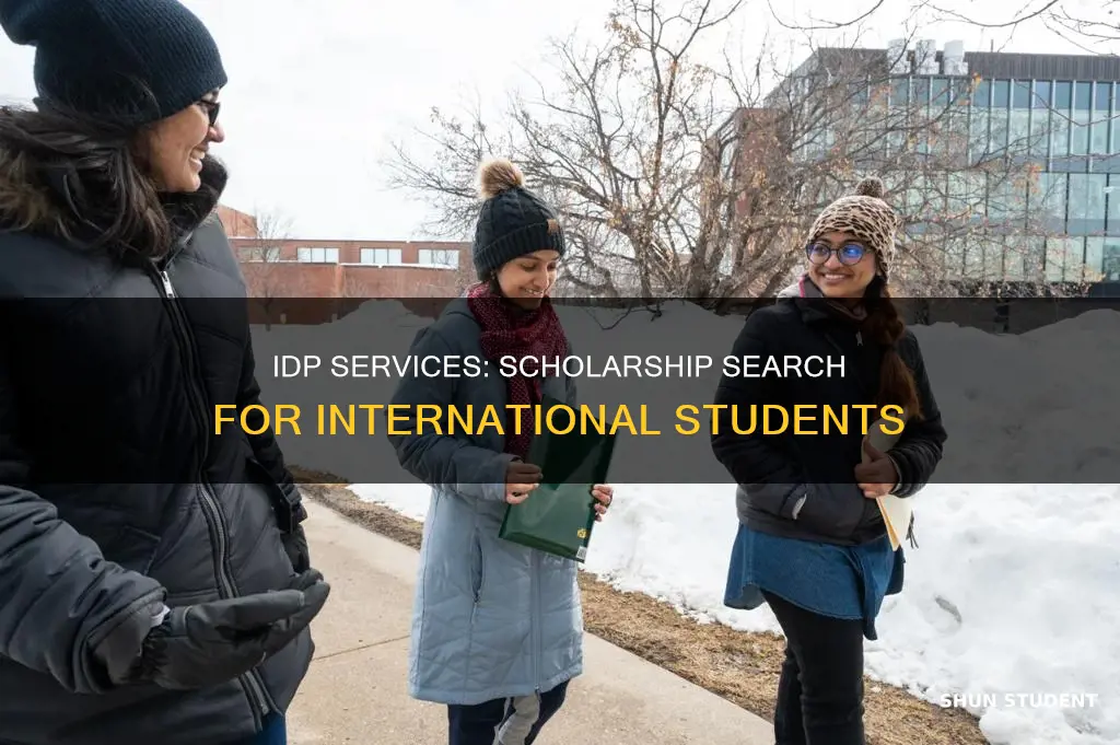 does idp assist to find scholarship for international students