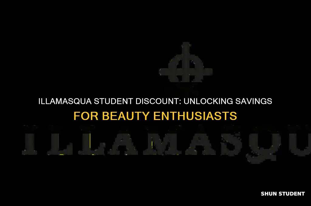 does illamasqua do student discount