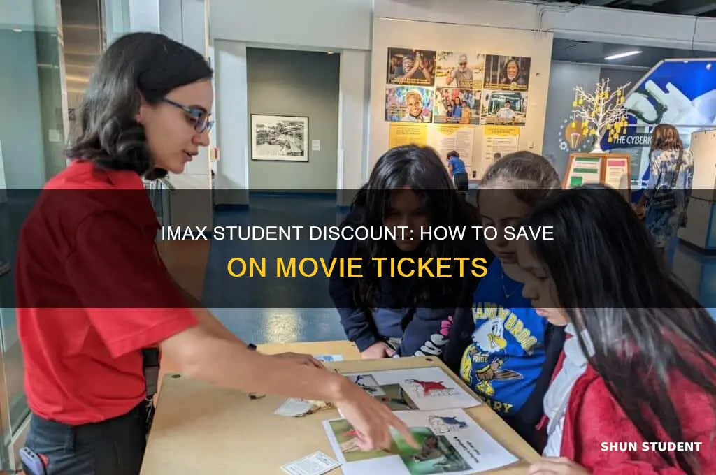 does imax have student discount