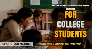 Inclusive Teaching: Enhancing College Student Success and Learning Outcomes