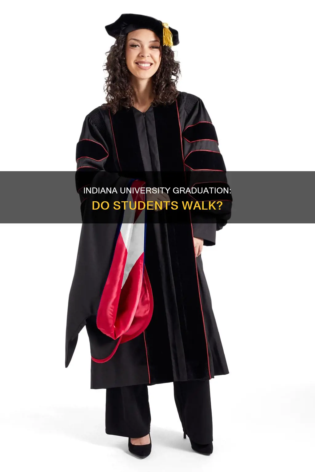 does indiana university students walk at graduation