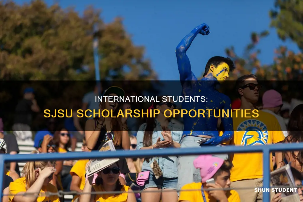 does international student get scholership in sjsu
