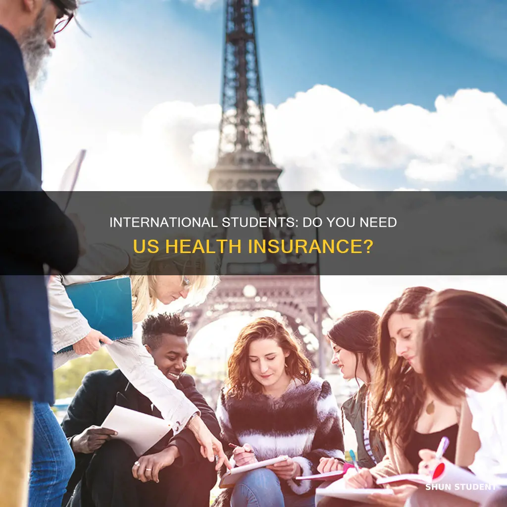 does international student have to be insured in the us