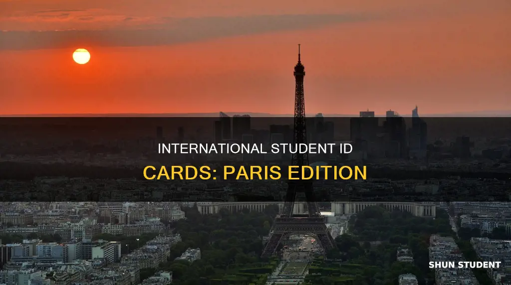 does international student id cards work for paris