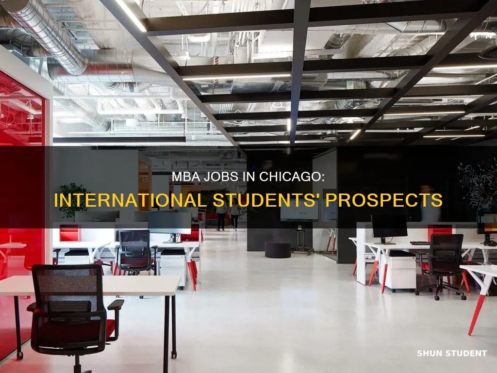 does international student of mba gets job in chicago