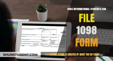International Students: Can They File Form 1098-T?