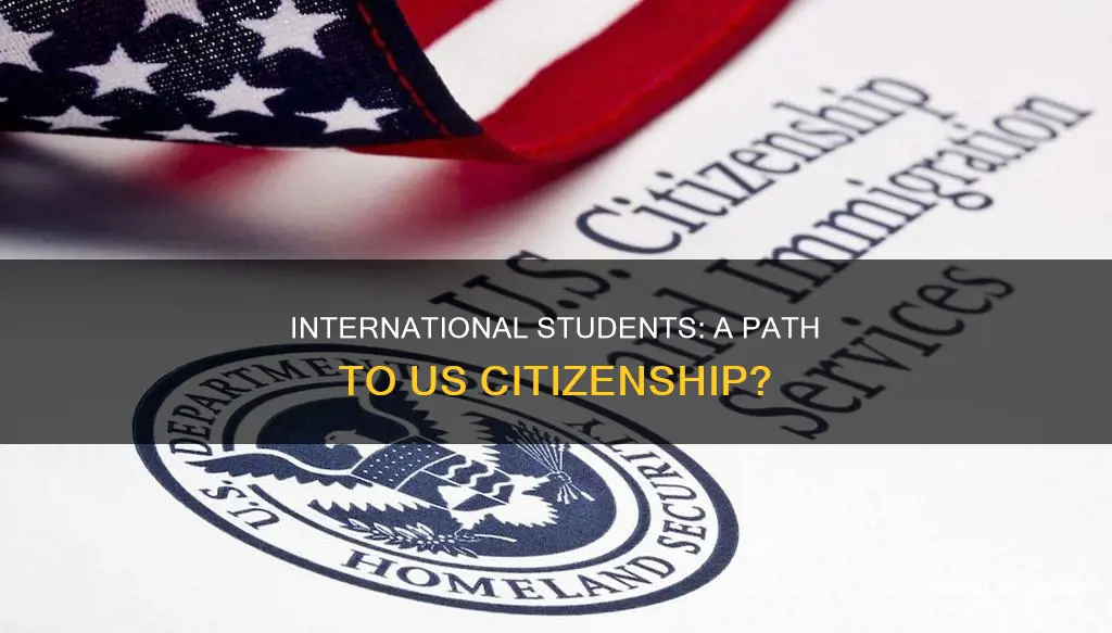 does international students has citizenship in usa