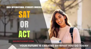 SAT/ACT: International Students' Admissions Requirements