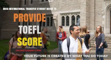 Transfer Students: TOEFL Scores Required?