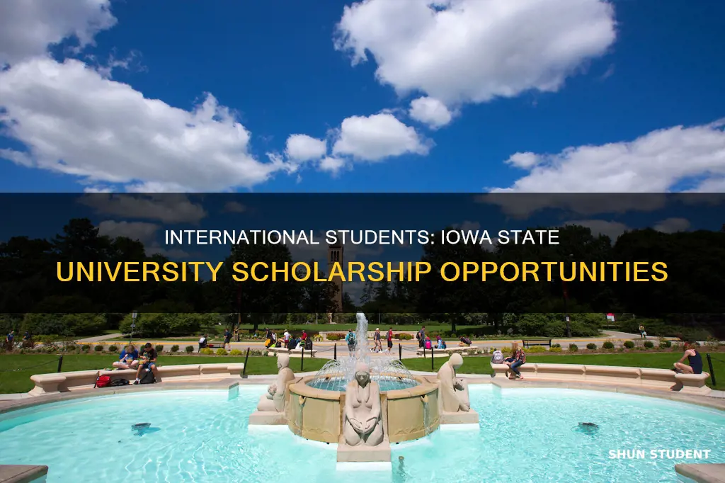 does iowa state university give scholarships for international students