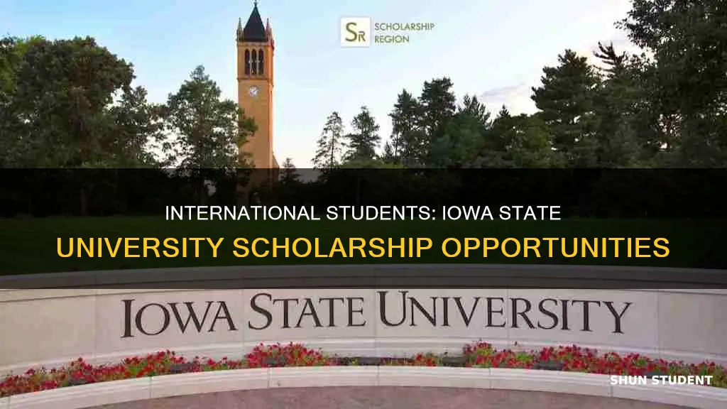 does iowa state university give scholarships for international students