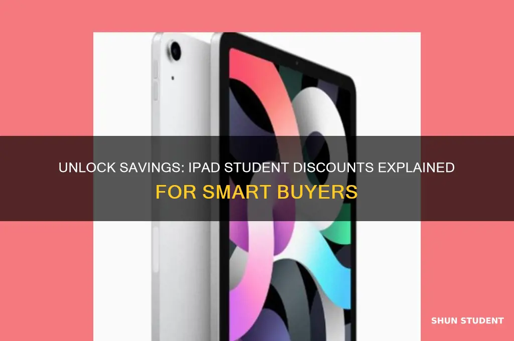 does ipad have student discount