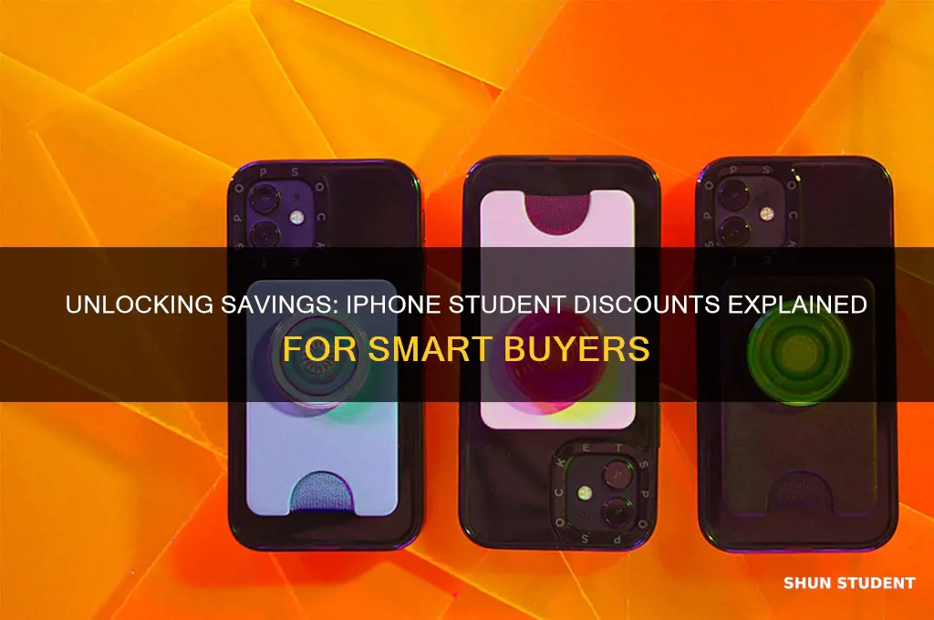 does iphone get student discount