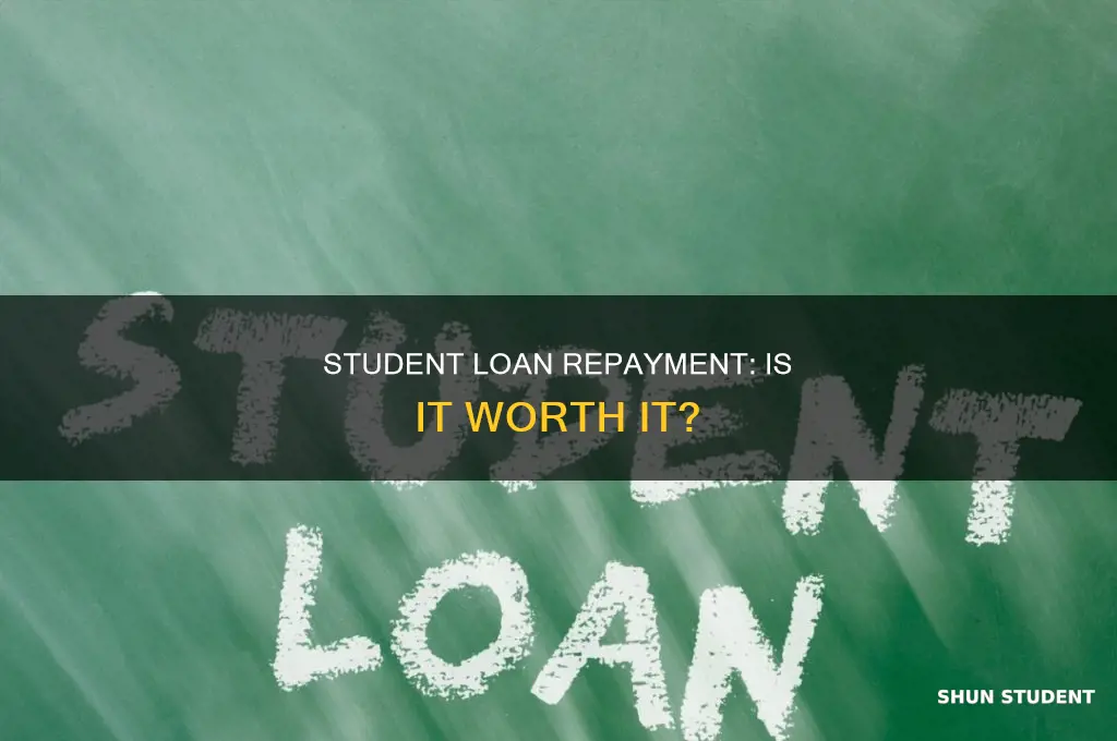 does it make sense to pay off student loans