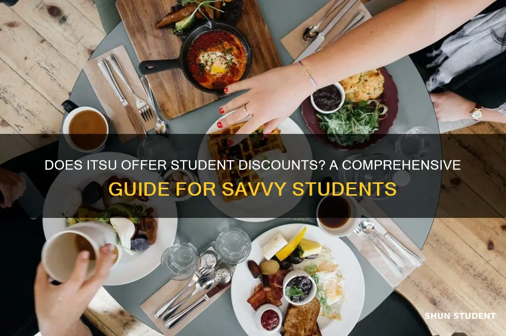 does itsu accept student discount