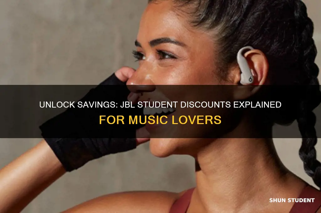 does jbl have a student discount