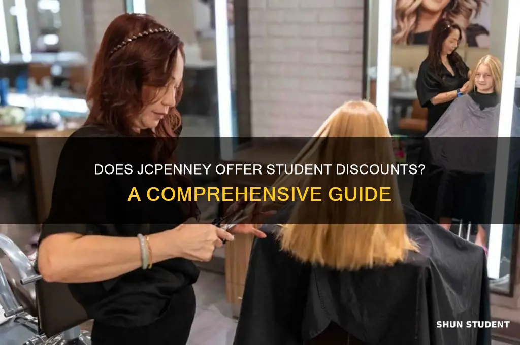 does jcpenney do student discount