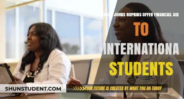 Johns Hopkins: Financial Aid for International Students?
