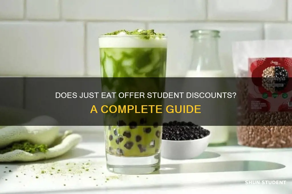 does just eat do student discount