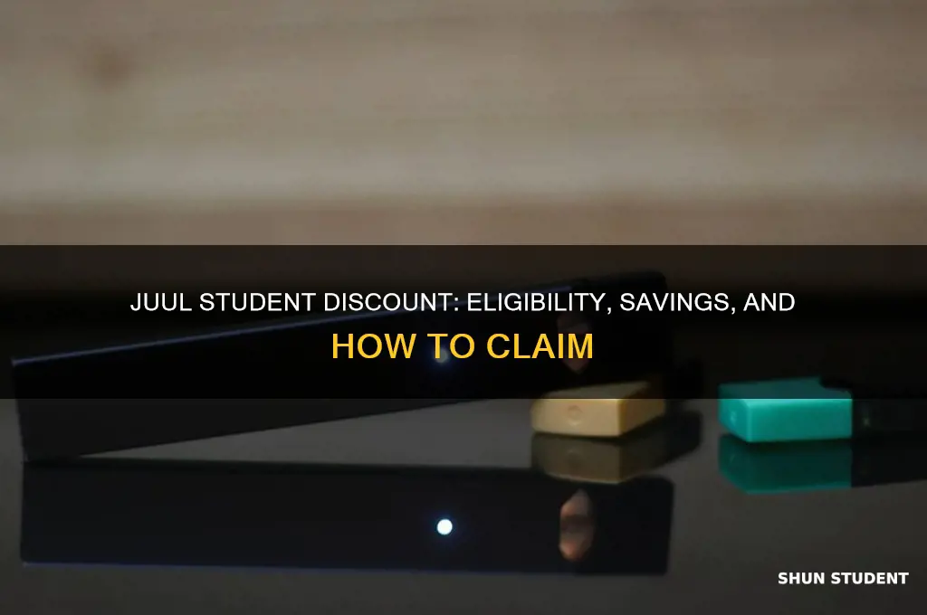 does juuls give student discount