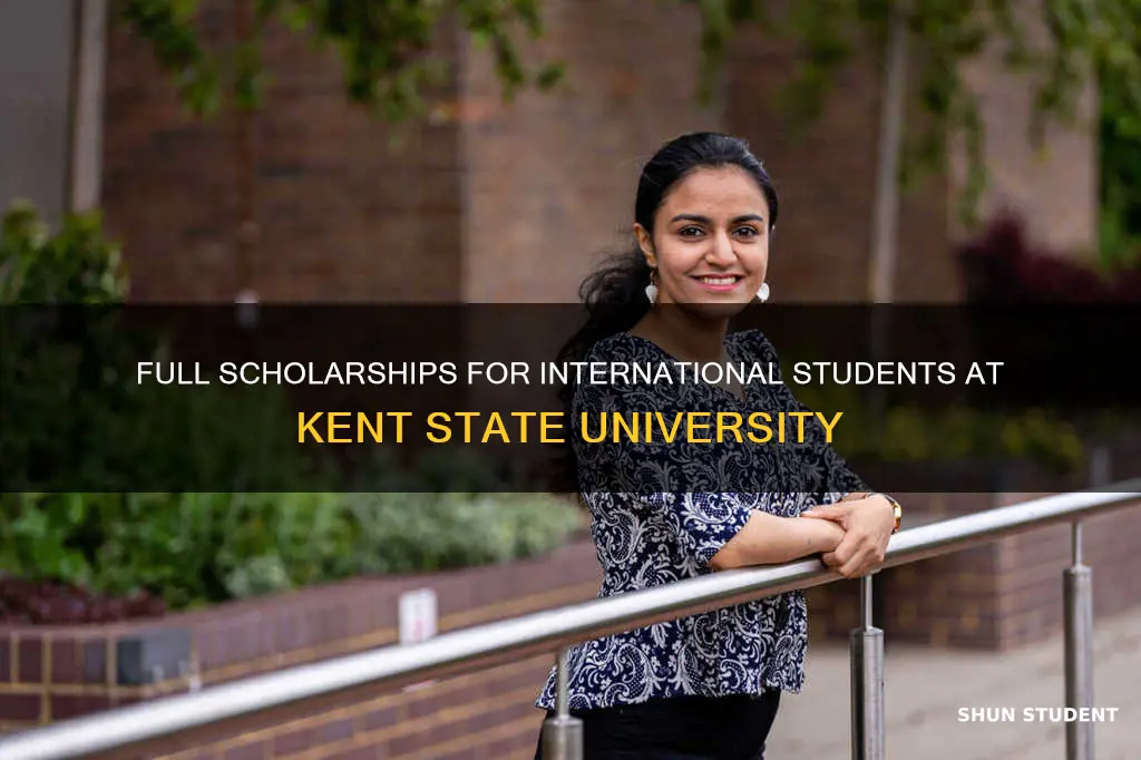 does kent state university offer full scholarships for international students