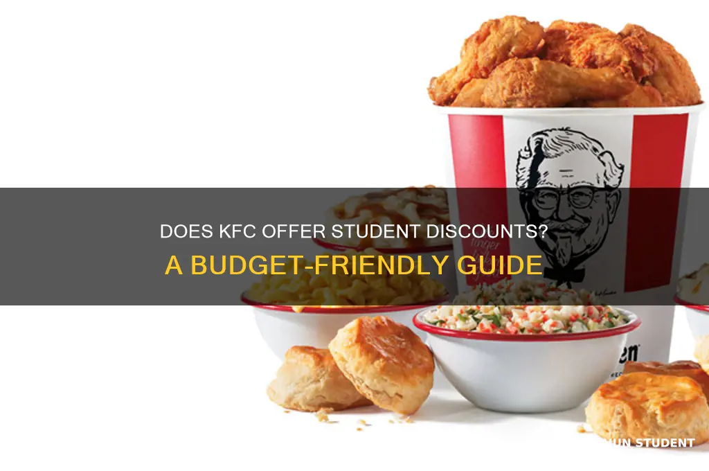 does kfc do student discount